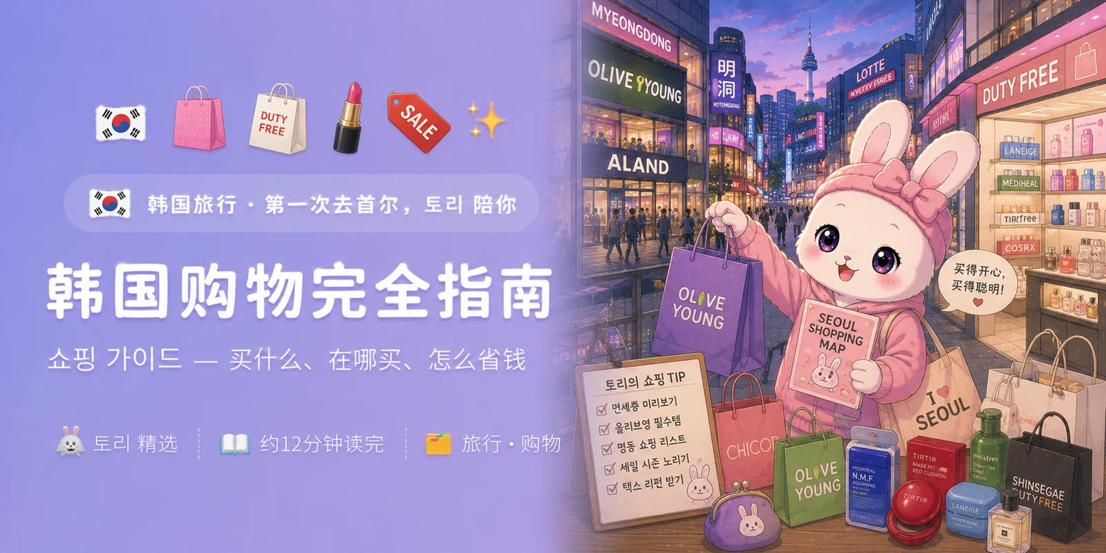 韩国购物完全指南