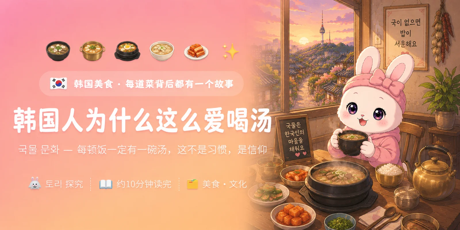 韩国人为什么这么爱喝汤